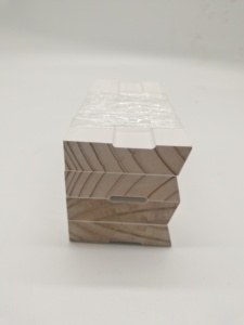 Moulures de <span class=keywords><strong>lambris</strong></span> en bois <span class=keywords><strong>blanc</strong></span> apprêté pour décoration intérieure, vente en gros d'usine à prix abordable - Product Image 2