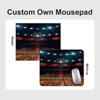 Tapis de souris personnalisé de dessin animé personnalisé tapis de souris d'impression de jeu de stade de basket d'anime pour le bureau