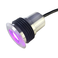 Lampes encastrées RGBW pour pont de bateau 12V IP67 en acier inoxydable, éclairage indirect pour sol, jardin, escalier, couleur RGB