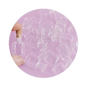 100 pièces bouteilles en verre Miniature Potion Mini <span class=keywords><strong>liège</strong></span> flacons en verre mariage bricolage Mini dérive souhaitant bouteille - Product Image 6