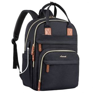 Large Capacity Custom Dual USB <b>Backpack</b> New Arrival Multi-Pocket Design for Travel School Waterproof Polyester Lining Oxford - Product Image 3