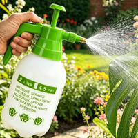 Pulverizador de Jardín Ergonómico de Plástico PE de 2 Litros con Boquilla de Latón Ajustable y Duradera, Venta al por Mayor Personalizada