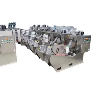 JHM Sludge Dewatering Screw Press Machine for Domestic Wastewater Treatment