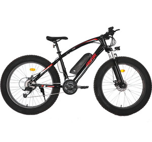 Bicicleta Eléctrica <span class=keywords><strong>de</strong></span> <span class=keywords><strong>Montaña</strong></span> Económica OEM <span class=keywords><strong>de</strong></span> 7 Velocidades con Suspensión, Llanta Gruesa <span class=keywords><strong>de</strong></span> 26 Pulgadas, Motor Trasero <span class=keywords><strong>de</strong></span> 250/500W y Batería <span class=keywords><strong>de</strong></span> Litio - Product Image 3