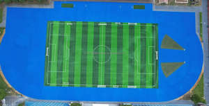 Campo de fútbol de cinco campos deportivos Césped sintético duradero y fácil de usar para fútbol artificial y campos de fútbol - Product Image 6