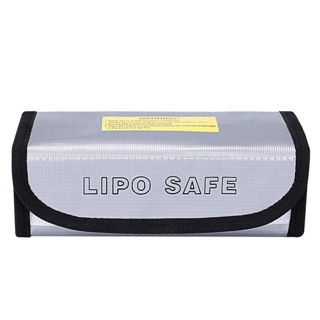 YIHUAXING Three-Dimensional Battery Explosion Fireproof Document Money Bag Fireproof and Waterproof Soft Bag