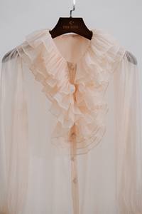 Estilo elegante blusa Amanda paños para mujer nueva tendencia camisa de mujer elegante alta moda señoras Camisas de mujer servicio ODM - Product Image 2