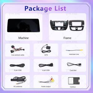 Ucuz toptan 12.3 inç araba Stereo <span class=keywords><strong>GPS</strong></span> navigasyon çerçeve Toyota 2010-2011 Vios/Yaris siyah Android araba radyo ekran çerçevesi - Product Image 5