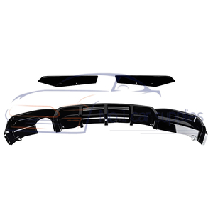 Difusor de Parachoques Trasero F30, Alerón Inferior, Kit de Carrocería para Serie 3 Sedán M Sport 320i 325i 328i <span class=keywords><strong>330i</strong></span> 335i <span class=keywords><strong>340i</strong></span> - Product Image 3
