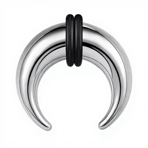 Титановый пирсинг F136: конусообразное кольцо для носа, расширитель для ушей из титанового сплава G23, украшение для пирсинга, заглушка для ушной раковины - Product Image 4