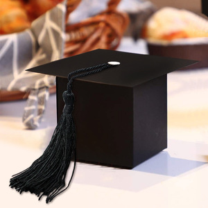 Scatola regalo per feste di laurea nuova celebrazione cappello da scapolo e dottore - Product Image 6