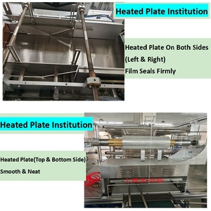 Envoltura automática de celofán Overwrapper para caja de teléfono celular Caja de perfume sobre máquina de envoltura - Product Image 4