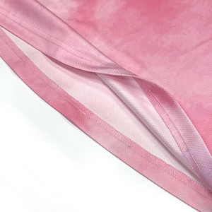 कस्टम स्ट्रीट शैली फुटबॉल जर्सी गुलाबी सबलिमिनेशन डिजाइन रंग फैशन कढ़ाई लोगो ने फुटबॉल शर्ट - Product Image 6