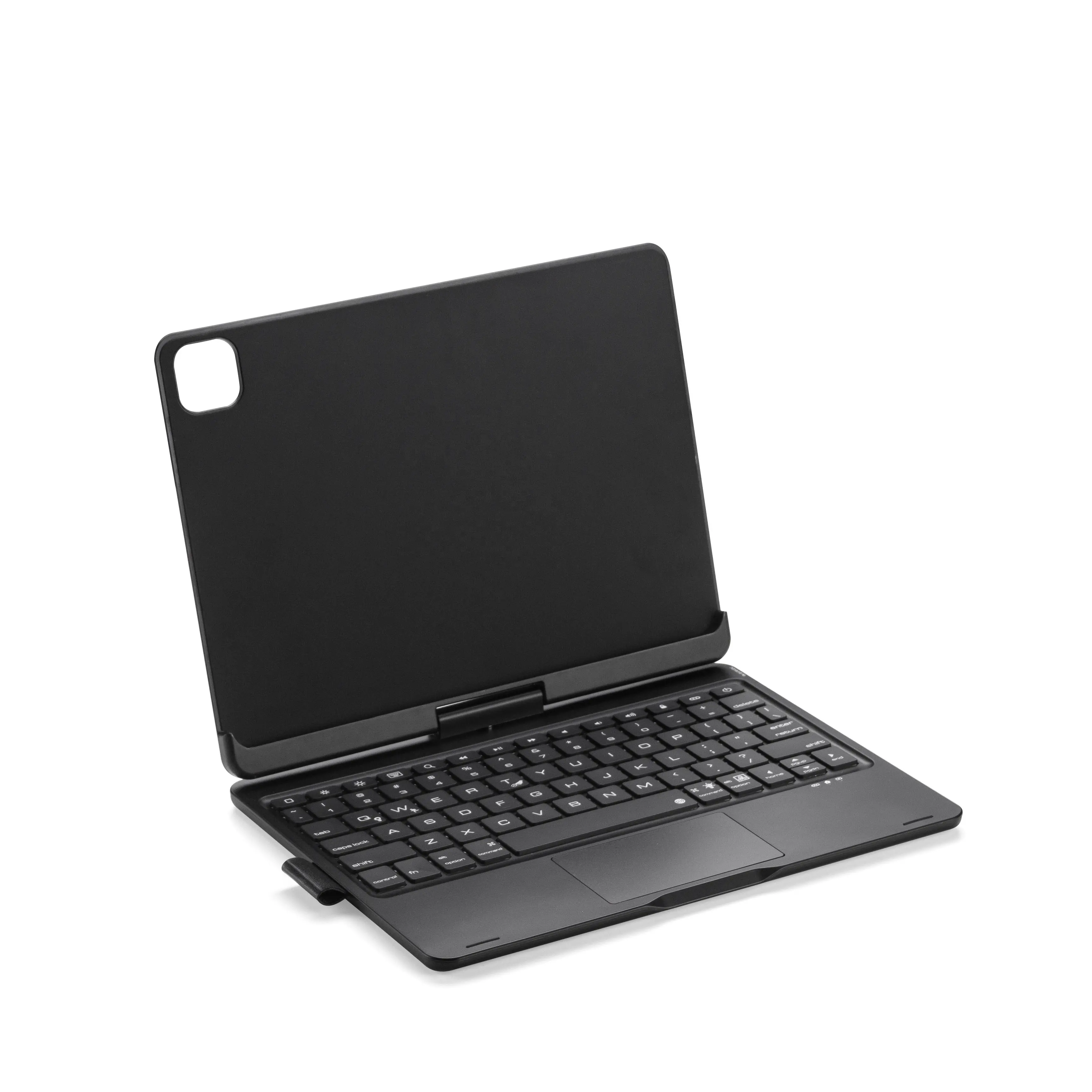 उच्च गुणवत्ता ABS घूर्णन मामले एल्यूमीनियम जादू कीबोर्ड मामले iPad के लिए प्रो 11 इंच