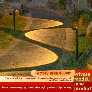 Nuova Lampada <span class=keywords><strong>Solare</strong></span> <span class=keywords><strong>da</strong></span> <span class=keywords><strong>Giardino</strong></span> Regolabile in Altezza con Grado di Protezione IP55 per Decorazione Esterna e Illuminazione Stradale - Product Image 3