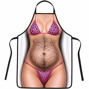 <span class=keywords><strong>Delantal</strong></span> de Cocina con Diseño Divertido y Elegante para Hombres y Mujeres, Ideal para Fiestas y Barbacoas - Product Image 5