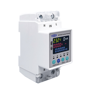 Interrupteur intelligent WIFI CHY TOMPD-63SW 2P 63A 220V avec compteur de consommation d'énergie, disjoncteur, minuterie, protection contre les surtensions, les surintensités et les fuites de courant, certifié CE - Product Image 4