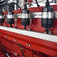 Groupe électrogène à gaz naturel 350KW économique d'usine, 350kVA 400kW, Genset à piston au gaz CNG GPL, Générateur au gaz méthane propane KTA19