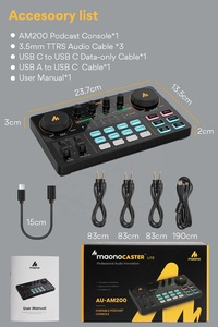 MAONOCASTER Audio Interface Recording Studio Sound Card Audio Interface Multi-Channel Mixing Streaming Sound Card - Product Image 6