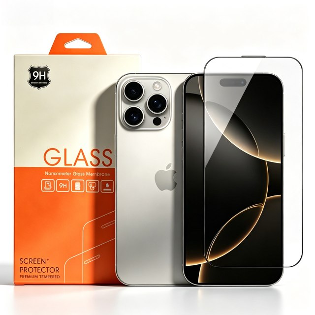Hot Sale 0.3mm High Transparent Tempered Glass Film for iPhone 16 15 14 13 12 Pro Max Screen Protector Anti-oil Anti-fingerprint