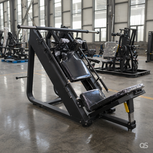 Máquina Comercial de <span class=keywords><strong>Prensa</strong></span> de Piernas Lineal y Hack Squat con Carga de Discos, 2 en 1, Doble Función, Entrenador de Piernas, Equipo Profesional de Gimnasio para Fuerza - Product Image 4