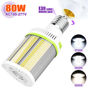 Bombilla LED de Maíz de 120W para Montaje Horizontal, Lámpara LED de Reemplazo para Caja de Luz E39, Reemplazo de 250W-500W MH HPS HID, Certificación DLC ETL - Product Image 1