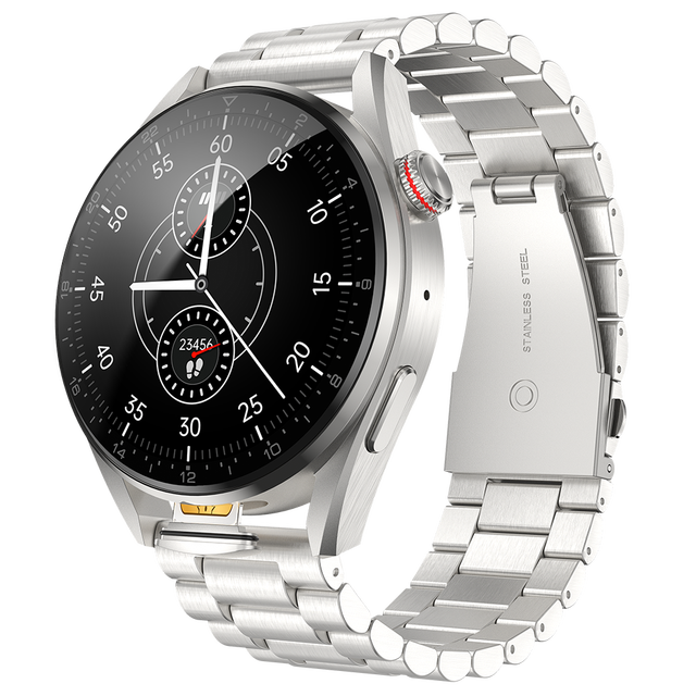 TM9 1.43 Inch AMOLED Health & Fitness Tracker Fashion Smart Watch with  4G Connectivity SIM Card Smartatch