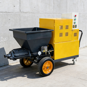 Mini Construction Cement <strong>Mortar</strong> Spraying <strong>Machine</strong> Gearbox 5000W Motor High Efficiency Multifunction Slurry Sprayer Electric - Product Image 4