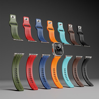 Bracelet en silicone design pour Apple Watch pour Apple Ultra 3 49 mm, bracelet pour Apple Watch 44 45 46 49 mm