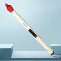 Allume-briquet électrique rechargeable à long manche pour bougies et cuisinière à gaz