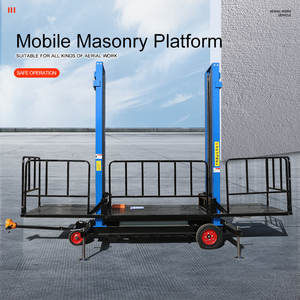 Mesin perancah listrik bergerak 6m portabel dapat disesuaikan penjualan langsung dari pabrik mesin perancah listrik - Product Image 2