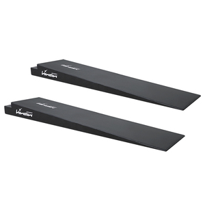 Rampe da corsa con angolo di avvicinamento di 4.3 gradi per rampe leggere per veicoli rimorchi facili da sollevare per <span class=keywords><strong>manutenzione</strong></span> - Product Image 1