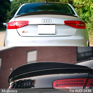 For B8 B8.5 Sedan Style Carbon Fiber <b>Rear</b> <b>Spoiler</b> Trunk Wing 2008-2016 - Product Image 6