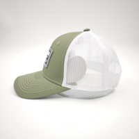 Gorra Trucker Richardson 112 Personalizada, 6 Paneles, Malla Trasera, Cierre a Presión, Alto Rendimiento, Alta Calidad, para Hombre, Golf, Deportes