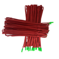 Tête d'allumage électronique sans fil TOP FTB-T 1m, capuchon rouge, certifiée CE, télécommande pour spectacle pyrotechnique