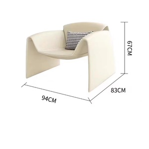 Sofá individual minimalista italiano, silla <span class=keywords><strong>de</strong></span> diseñador <span class=keywords><strong>de</strong></span> <span class=keywords><strong>Netflix</strong></span> <span class=keywords><strong>de</strong></span> gama alta para sala <span class=keywords><strong>de</strong></span> estar, ocio, función reclinable, Hotel, Villa, Hospital - Product Image 4