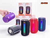 Nouvelle enceinte portable JC-700 RGB avec lumière, double haut-parleur, lecture de carte, basses puissantes et subwoofer pour extérieur