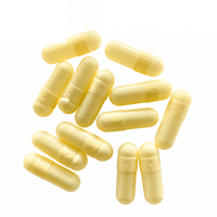 Capsules végétariennes transparentes en HPMC certifiées Halal, colorées sur mesure, taille 000, temps de dissolution 10 minutes