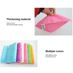 Toallas de papel reutilizables de bambú de fácil limpieza con material grueso de color personalizado al por mayor - Product Image 5