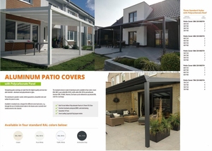 Invernaderos de Cristal para Jardín, Habitaciones de Cristal de Aluminio para Todas las Estaciones, Estilo Europeo - Product Image 4
