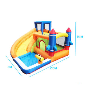 Novedad: Castillo Hinchable Acuático con Tobogán para Niños Pequeños, Modelo NB-93026 - Product Image 6