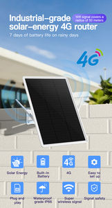 ESOE Panel Solar 4G WiFi Router al aire libre impermeable batería inalámbrico 4G Router Insertar tarjeta SIM Solar 4G Router placa madre - Product Image 2