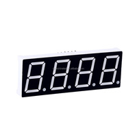 NEWSHINE XH-3642AGW Affichage LED à 7 segments à 4 chiffres de 0,36 pouces, segments blancs diffusés, couleurs complètes, utilisation en intérieur, durée de vie de 50 000 heures