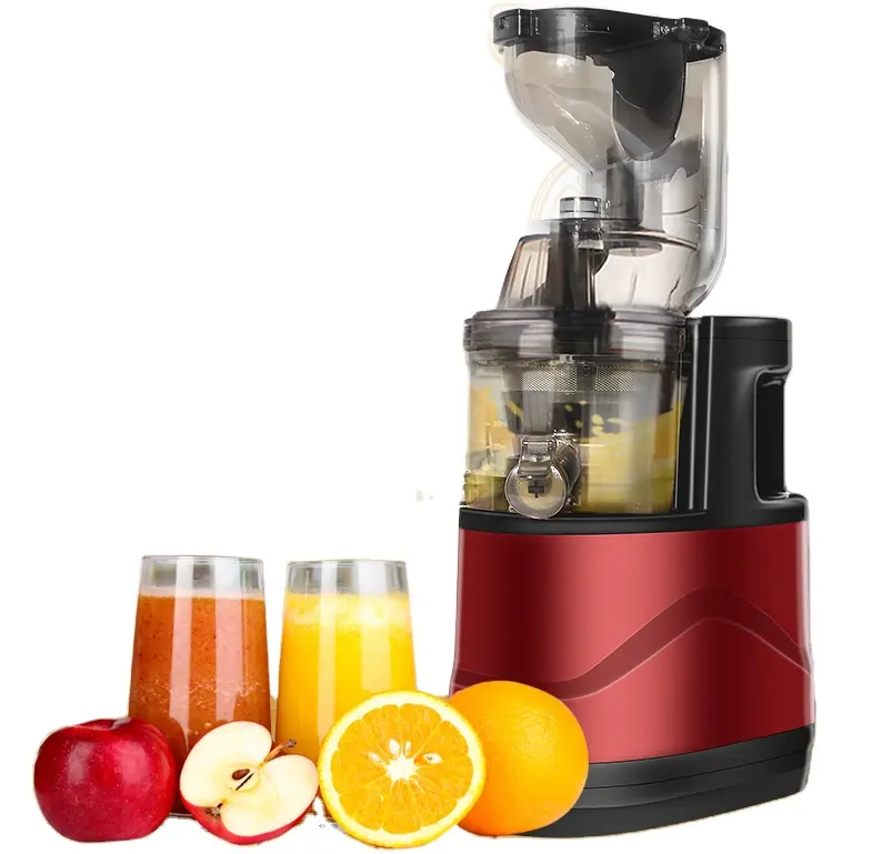 Commercial electric cold press hand mini portable slow fresh smoothie fruit citrus orange juicer extractor machine blender