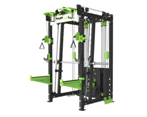 เครื่องออกกำลังกาย TTFlex Series คุณภาพสูง 3-in-1 ระดับเชิงพาณิชย์ สถานีออกกำลังกายอเนกประสงค์ สมิธแมชชีน พาวเวอร์แร็ค สำหรับใช้ในบ้าน - Product Image 3