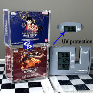 SYP Premium Acrylique Transparent pour <span class=keywords><strong>Booster</strong></span> le <span class=keywords><strong>meilleur</strong></span> Vol.2 <span class=keywords><strong>Booster</strong></span> Box Display Factory pour Pokemon PRB02 One Piece Cards English TCG - Product Image 3