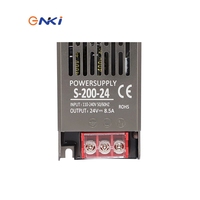 Alimentation à découpage 24V 200W pour LED S-200-24, sortie unique AC/DC, pour éclairage LED