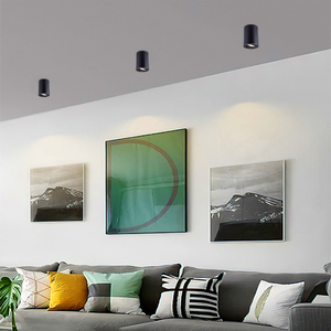 Downlight LED blanc moderne avec interrupteur à bouton Mr16 <span class=keywords><strong>Gu10</strong></span> pour installation de <span class=keywords><strong>suspension</strong></span> de salon - Product Image 5