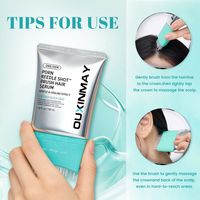 Tube souple cosmétique en plastique de 100 ml pour soins capillaires (huile/gel/lotion/crème) – Emballage de voyage portable, réutilisable, vide