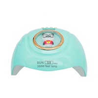 Lampe UV LED pour le séchage du gel, modèle avec capteur automatique intégré, minuteurs 10s/30s/60s/99s pour une utilisation quotidienne en nail art